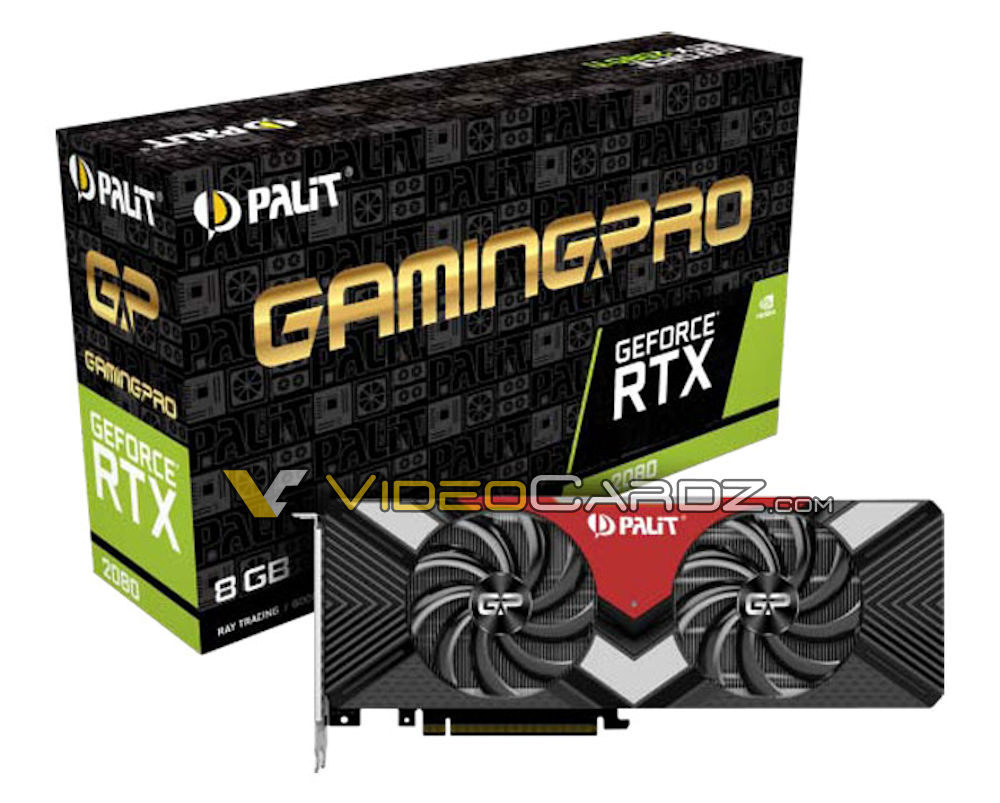 PALIT GeForce RTX 2080 GamingPro