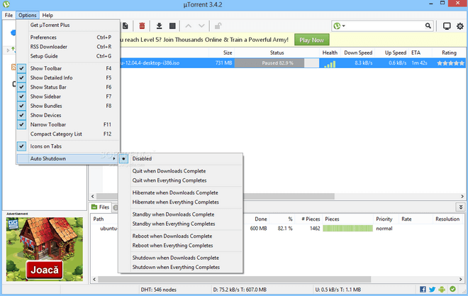 uTorrent Pro 3.6.0.46830 for mac instal