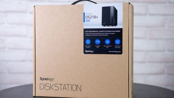 Review Synology DS218Plus NotebookSpec 1