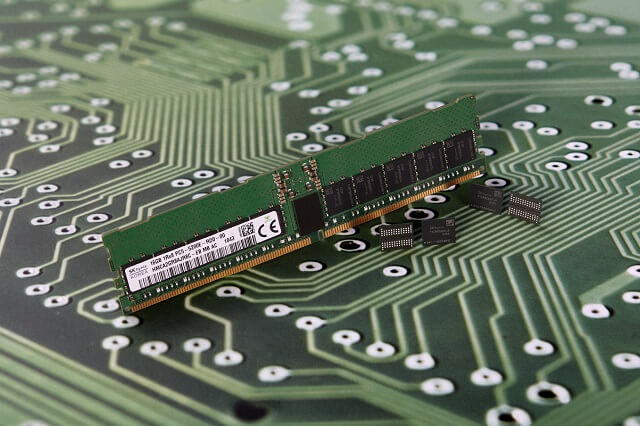 SK Hynix DRAM 16 Gb module DDR5
