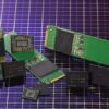 SK Hynix 96 layer 512 Gb 4D NAND flash memory chips
