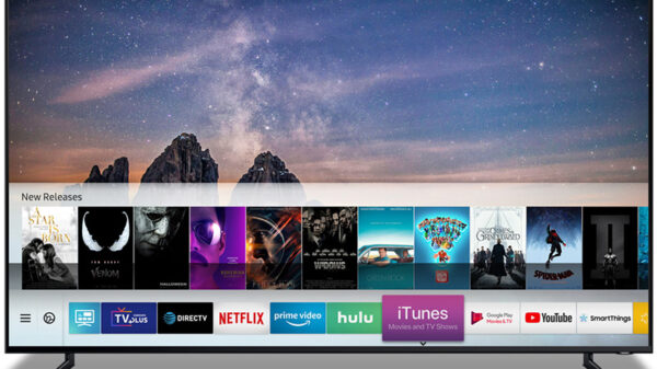 Samsung TV iTunes Movies and TV shows