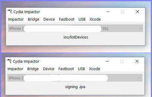 cydia impactor signing ipa complete
