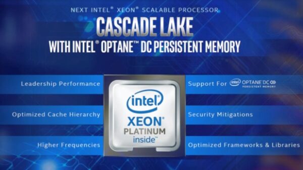 Intel Cascade Lake presentation