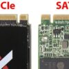 PCIe vs SATA M2 SSD resize