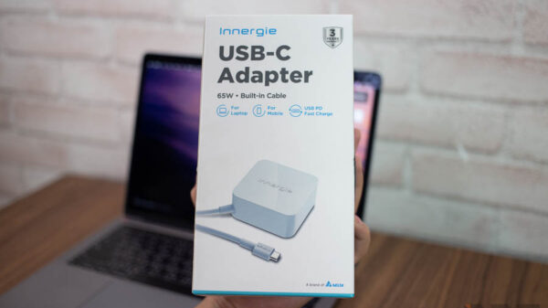 Review Innergie 65W USB C Adapter NBS 00008