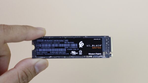 WD Black SN750 SSD 250 11