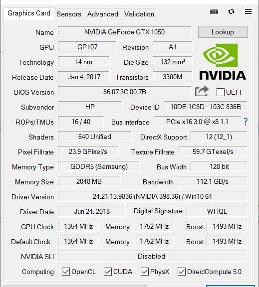 download the new version GPU-Z 2.54.0