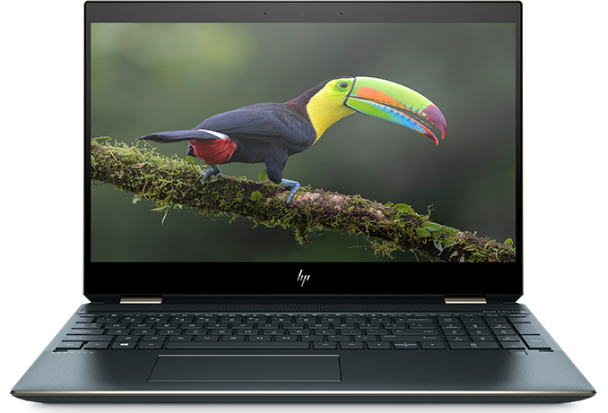 SHP Spectre x360 15 with AMOLED FrontOpen