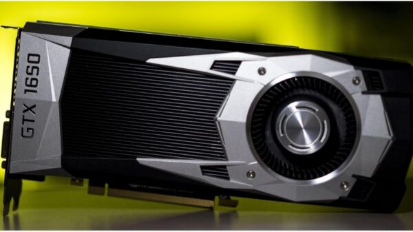 nVIDIA GeForce GTX 1650 card