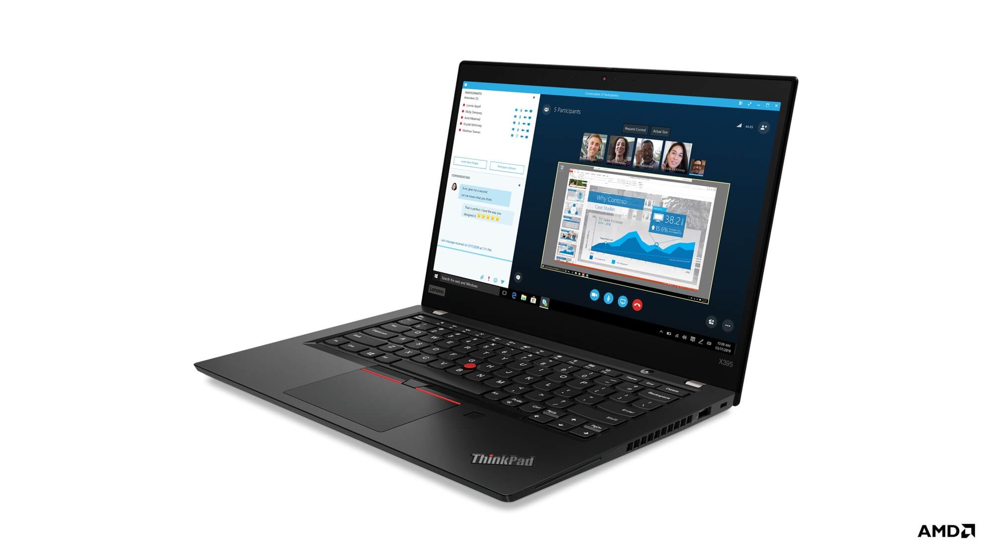 เลอโนโว เปิดตัว ThinkPad™ รุ่นใหม่ล่าสุดกับชิปประมวลผล AMD® Ryzen PRO