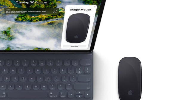 ipad support mouse