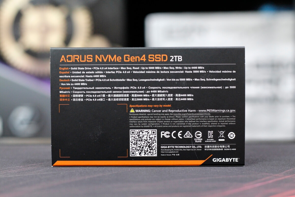AORUS PCIe Gen4 2TB 4