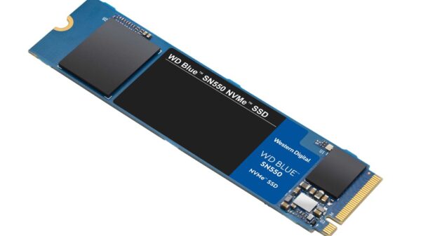 en us WD Blue SN550 SSD flat