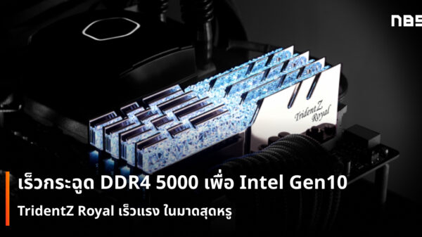 RAM DDR4 5000 GSkill TridentZ cov