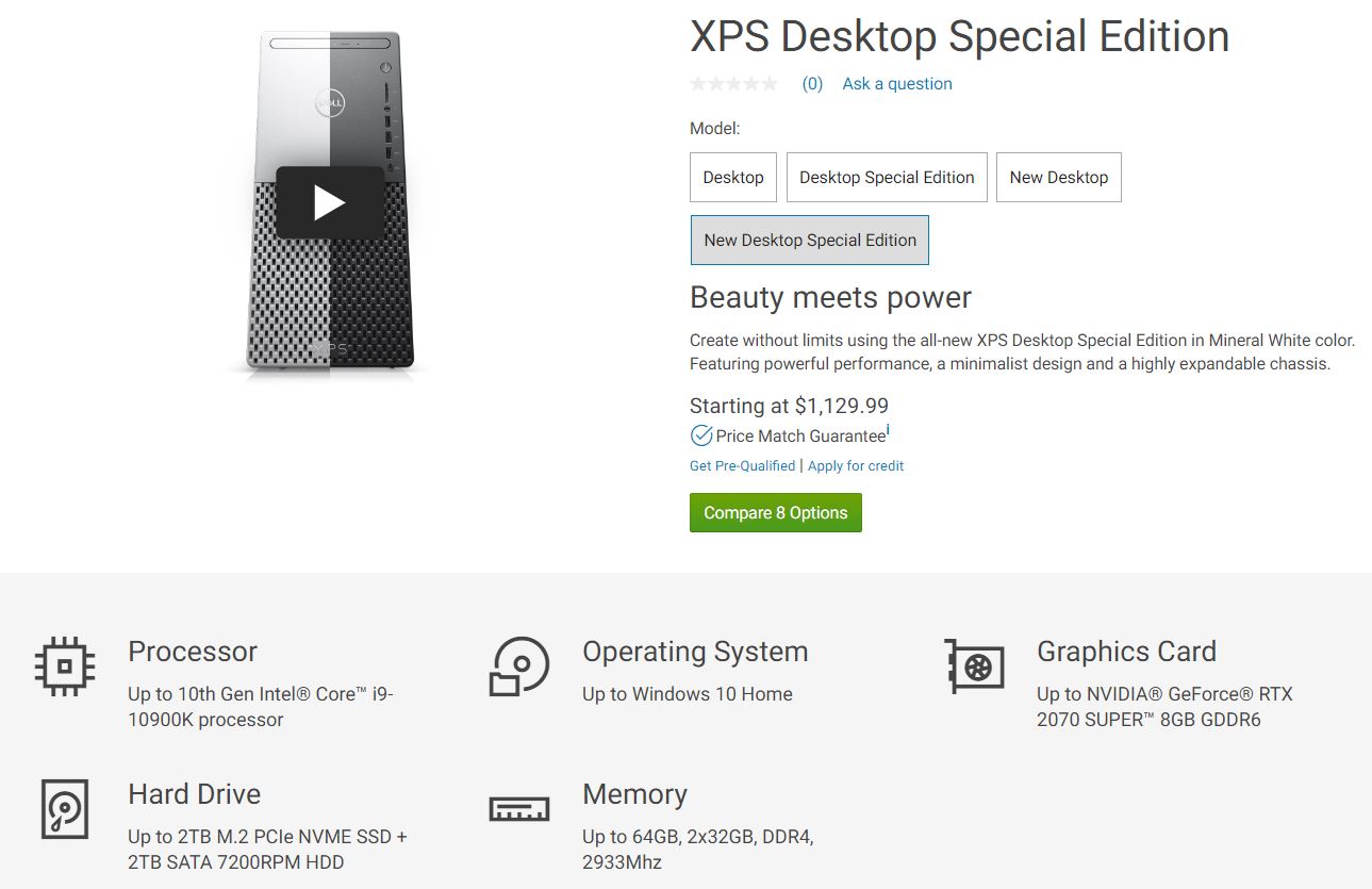 Dell XPS Desktop เกมมิ่งพีซี ปรับโฉมใหม่ ขนาดเล็กลง แต่ทรงพลัง Core i9 RTX  - Notebookspec