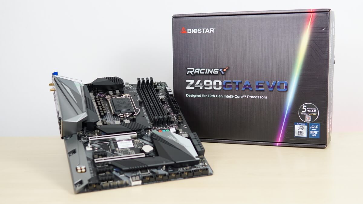 รีวิว - BIOSTAR Z490 GTA EVO เมนบอร์ด Intel Gen 10 ฟีเจอร์จัดเต็ม