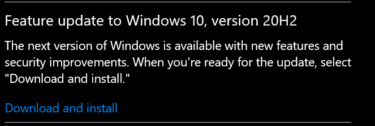 update windows 10 