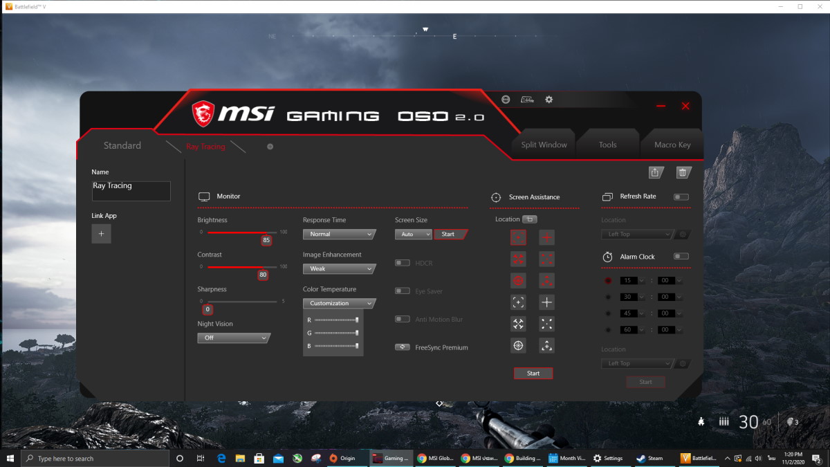 Msi gaming osd для использования этого приложения убедитесь что usb устройство подключено