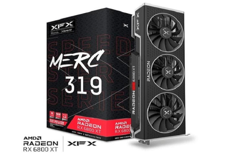 XFX Speedster MERC319 AMD Radeon RX 6800 XT BLACK