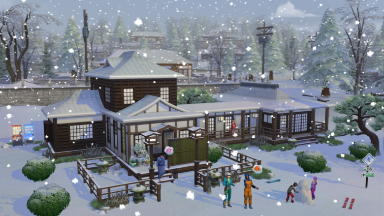 สูตร The Sims 4 Snowy Escape