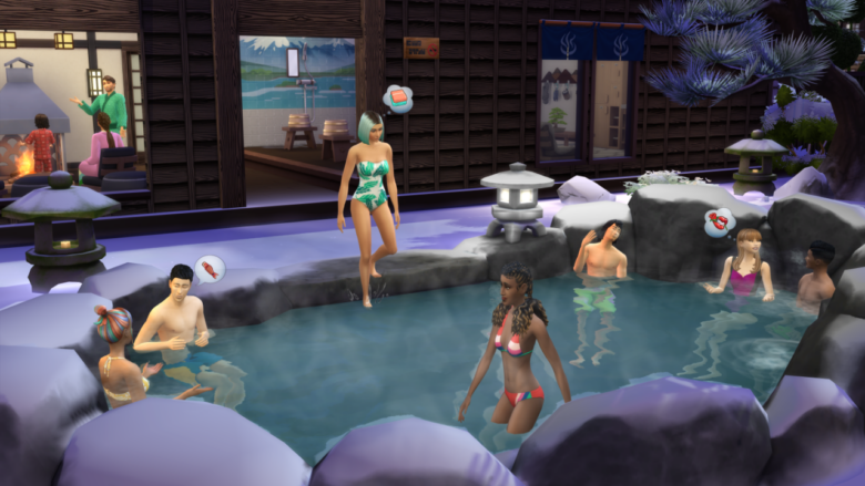 สูตร The Sims 4 Snowy Escape 