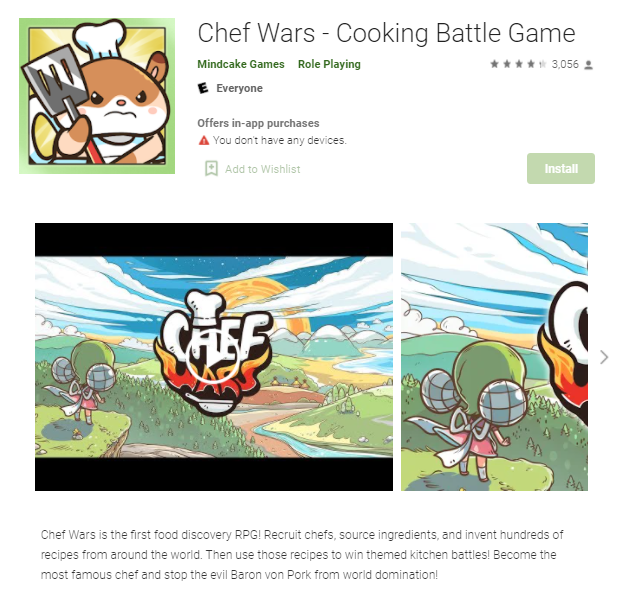 เกมทำอาหาร Chef Wars