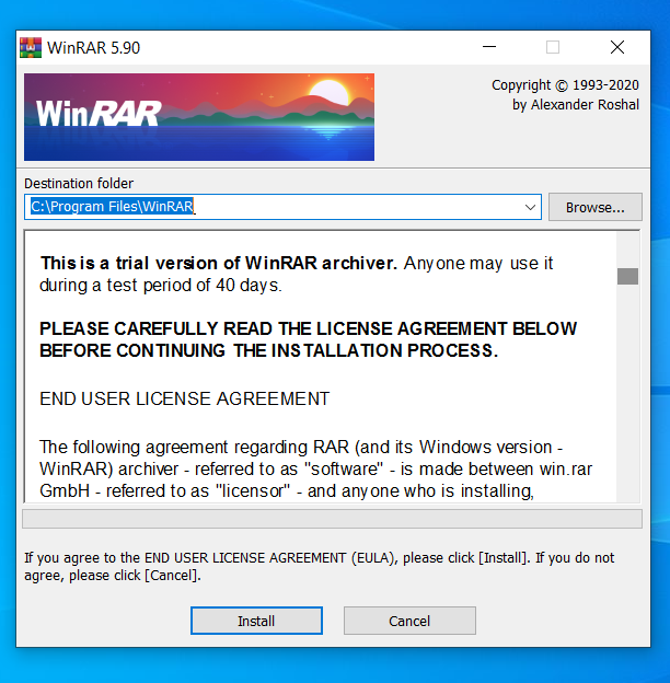 what is winrar used for