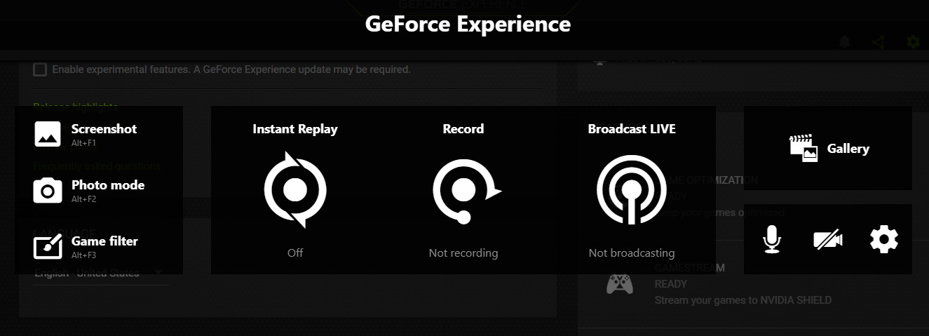 geforce experience update