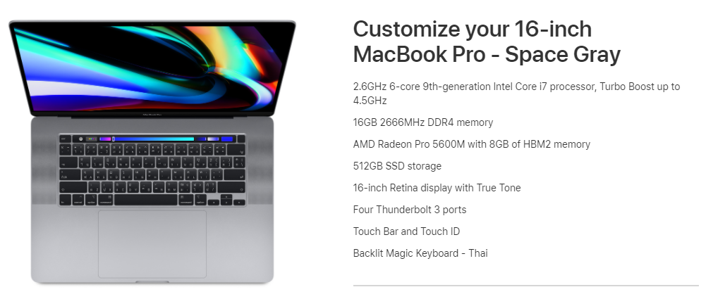 macbook pro 16