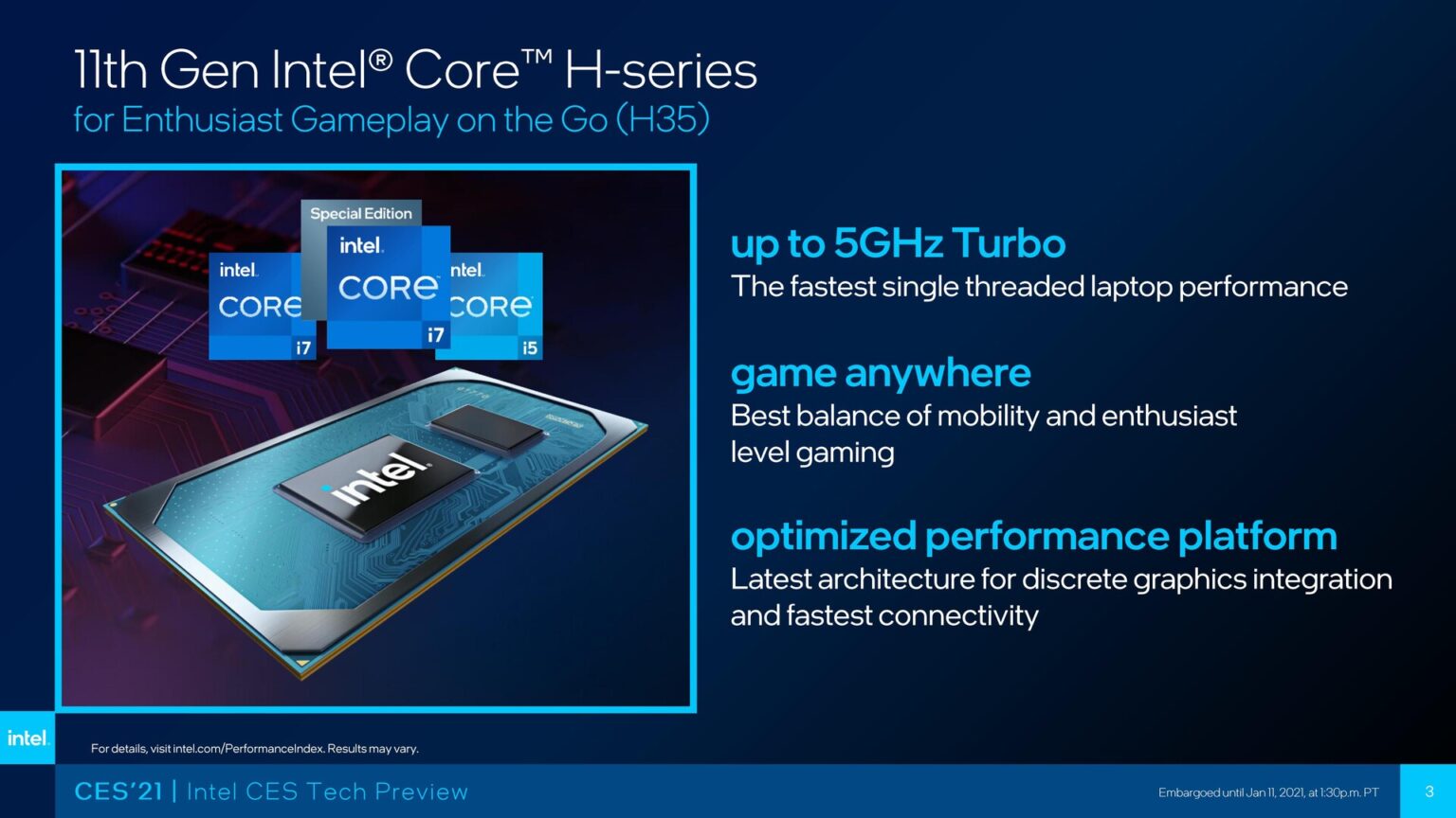 Intel Tiger Lake H มาไตรมาสแรก เร็ว 5 Ghz แรงกว่า Ryzen 30
