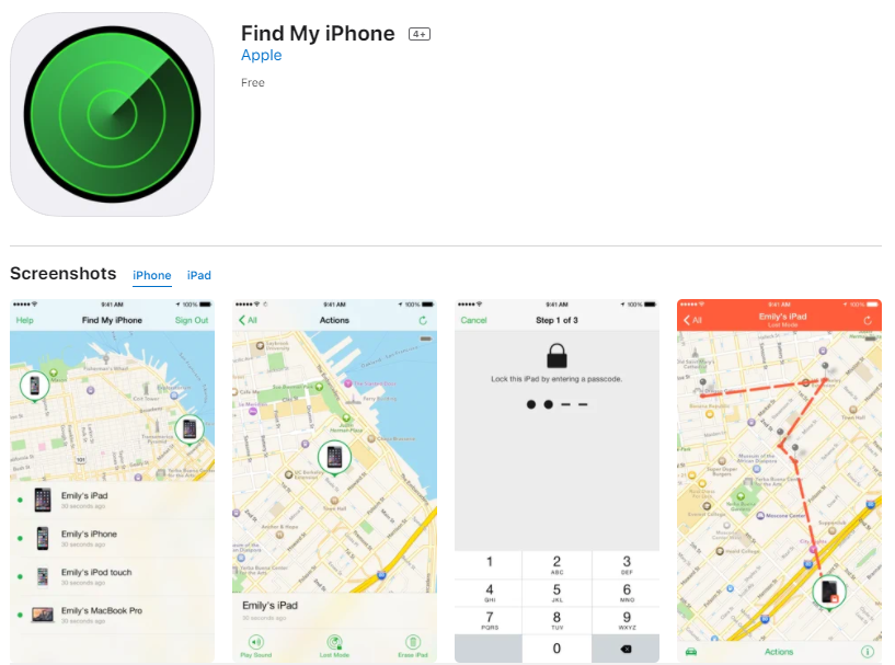 แอพเช็คแฟน find my phone