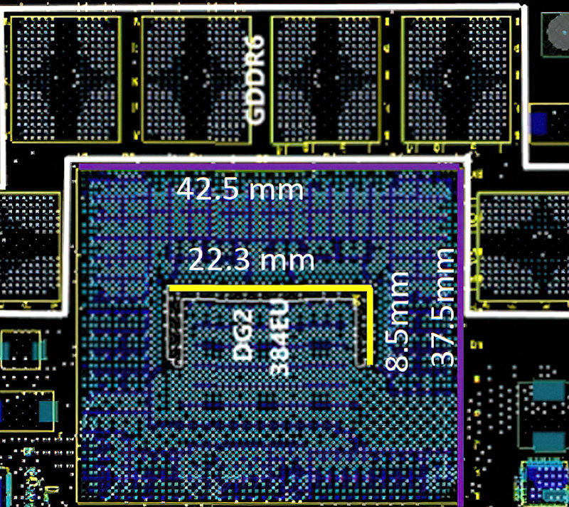 Intel DG2 384EU PCB 1