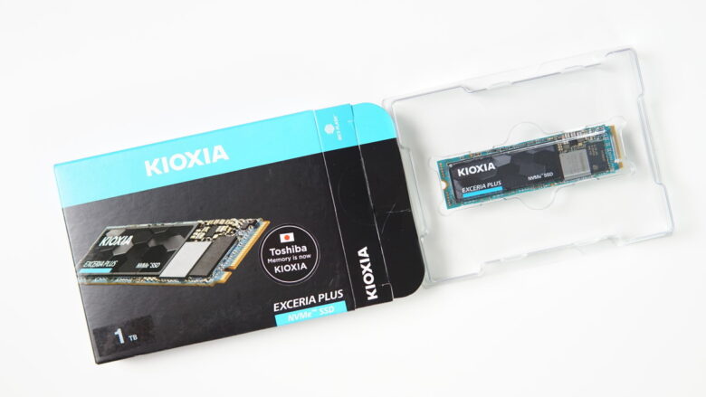 Unbox KIOXIA SSD 28