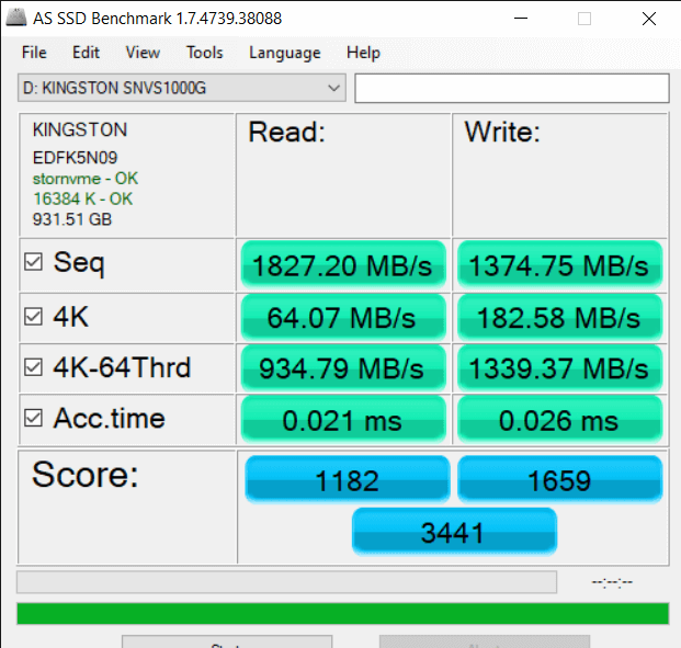 AS SSD Benchmark 1.7.4739.38088 5 14 2021 2 39 00 PM