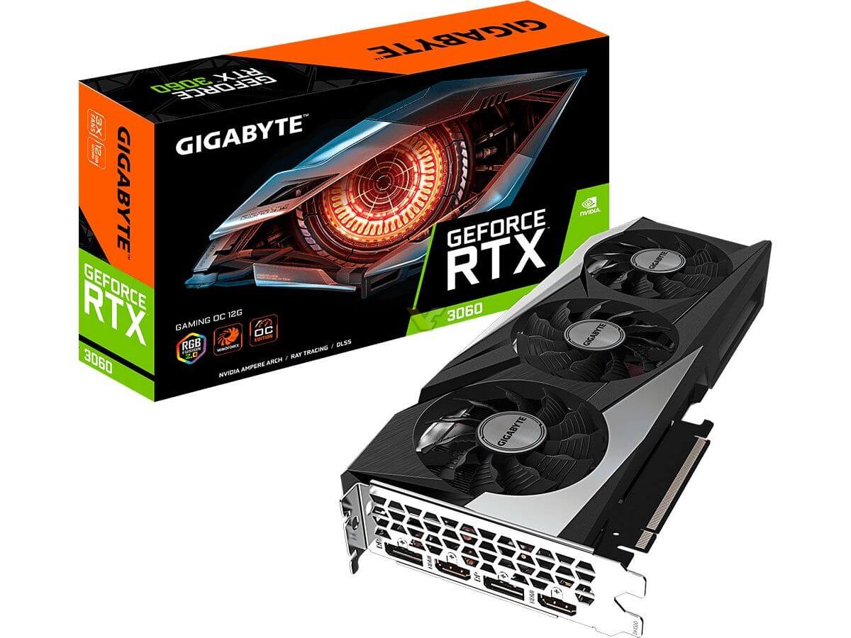 GIGABYTE GeForce RTX 3060 LHR 12GB GAMING OC1