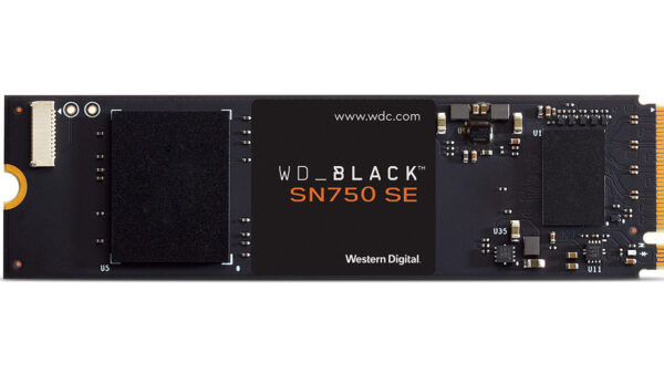 Product front WD BLACK SN750 NVMe SSD LR 1