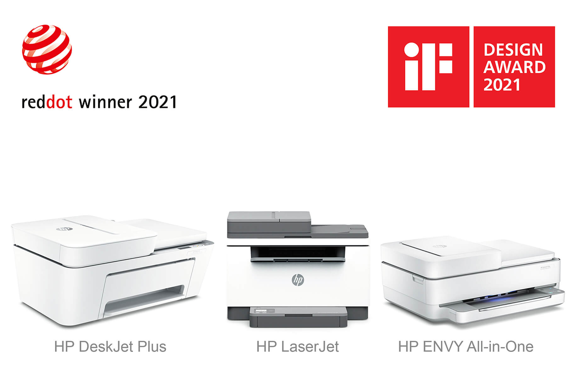 HP Products iF Design Reddot Awards