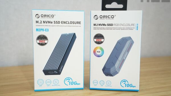 ORICO M.2 NVME SSD ENCLOSURE 01