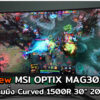 MSI OPTIX MAG301CR2 monitor cov1