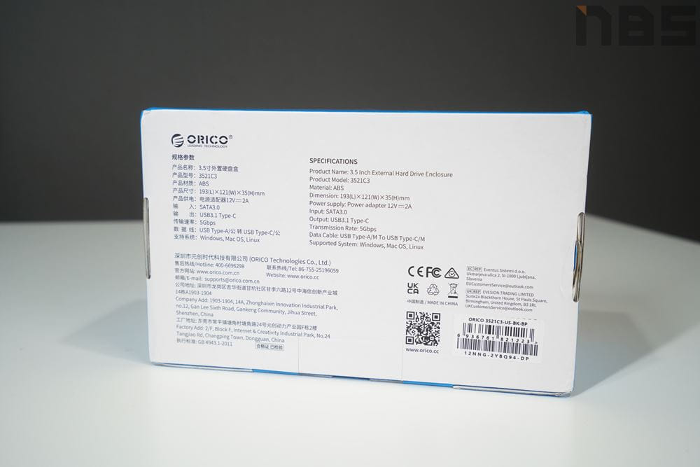 ORICO 3.5 inch External Hard Drive 03