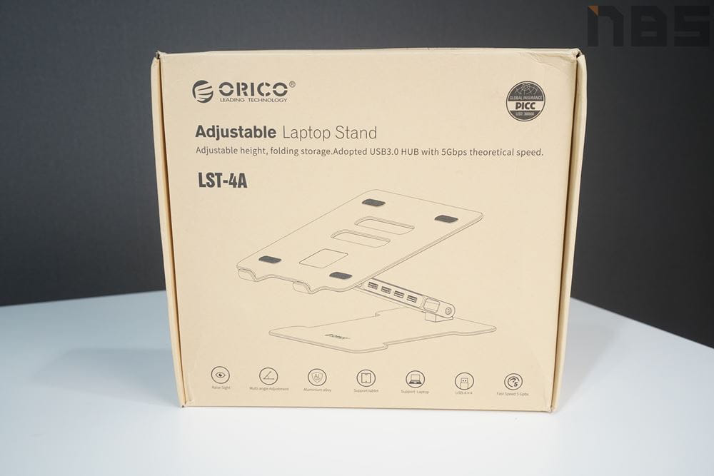 ORICO Adjustable laptop stand 01