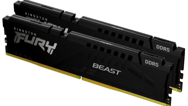 Press Photo Kingston FURY Beast DDR5 Kit of 2