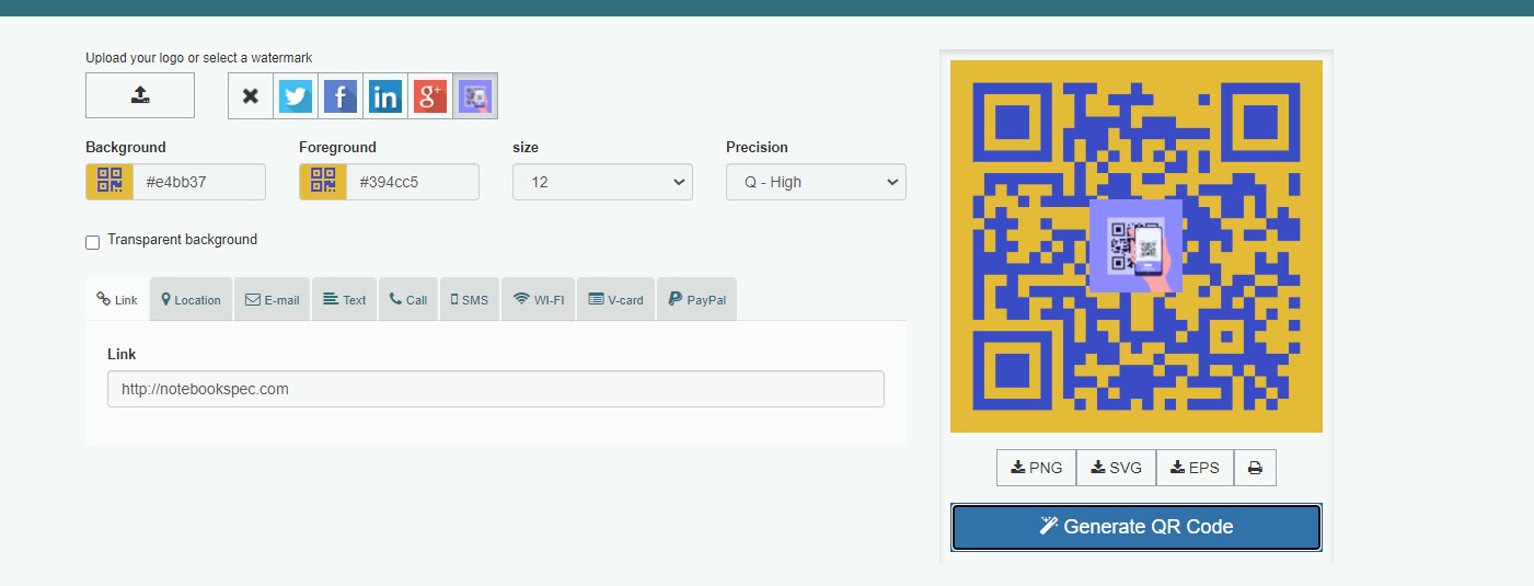 generate qr code2