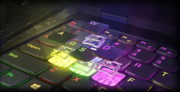 Legion Slim 7 AMD Keyboard