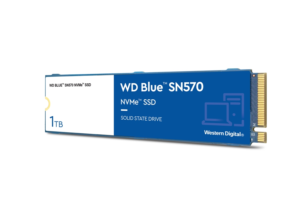 WDC WD Blue SN570 NVMe SSD hero 1TB