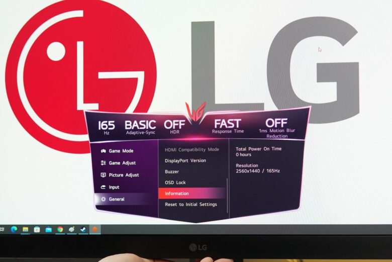 LG UltraGear Gaming OSD 9