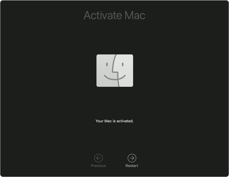 macos monterery erase all mac activated