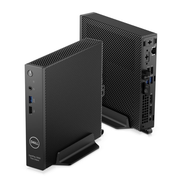 OptiPlex 3000 Thin Client with vertical stand 1