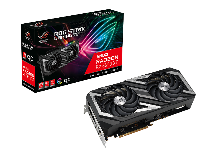 ROG STRIX RX6650XT O8G